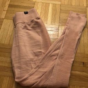 Gymshark Jogger Pink Knit XS
